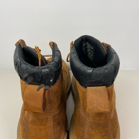 Irish Setter Red Wing 83613 Hopkins‎ 6” Tan Waterproof Leather Work Boots - Picture 9 of 13